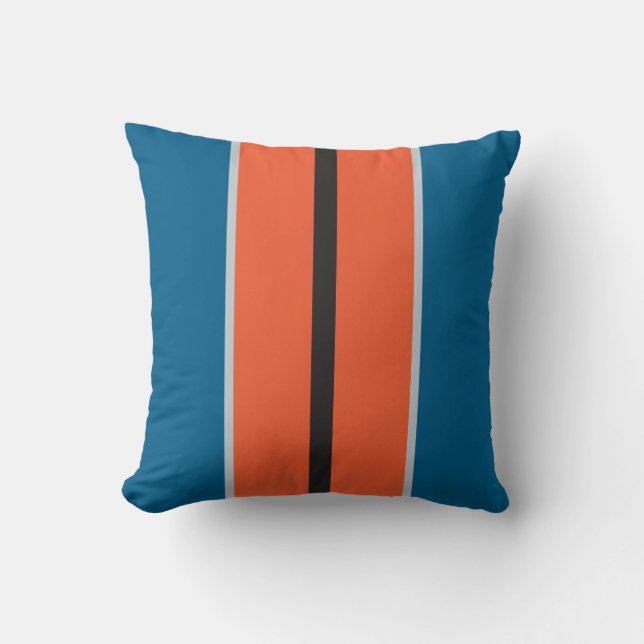 Piedmont Cougar Throw Pillow (Front)