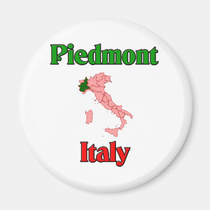 Piedmont Italy Magnet
