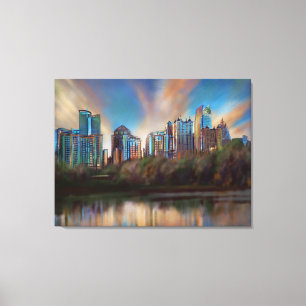 Piedmont Park, Atlanta, Georgia - Canvas Print