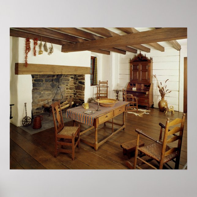 Piedmont Room, Guildford County North Carolina Poster (Front)