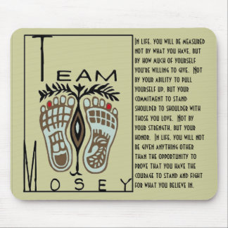 Pieds de fantaisie de tapis de souris