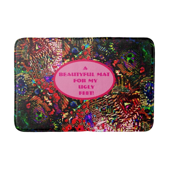 Pieds laids de tapis de bain (Devant)