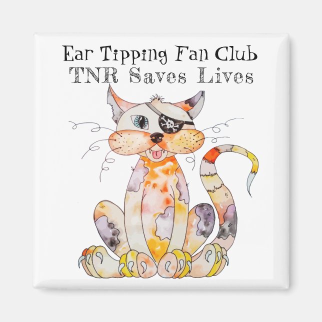 Piège TNR, Neuf, Retour Sauve Des Vies Magnet (Devant)