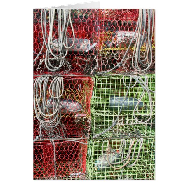 Pièges à crabes empilés (Devant)