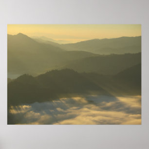 Pieniny mountains poster