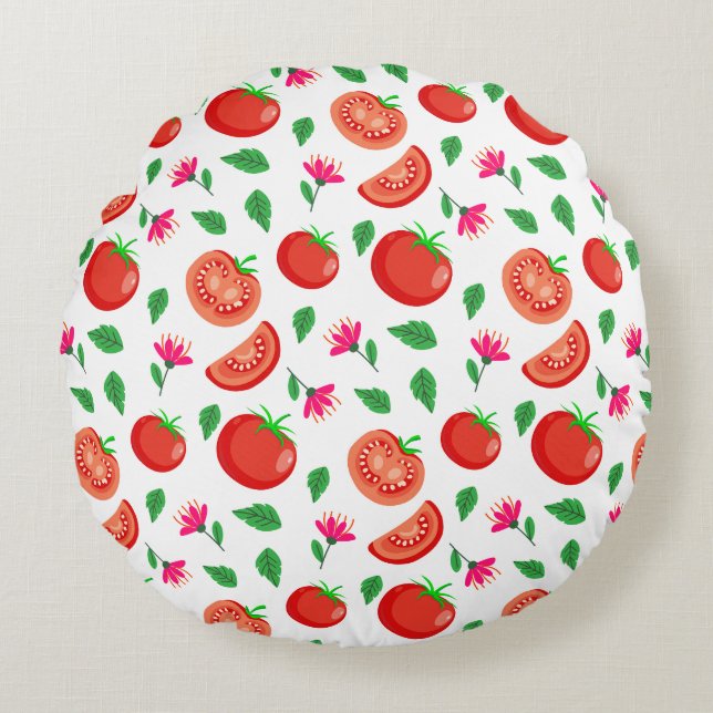 Piennolo Round Pillow (Front)