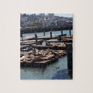 Pier 39 San Francisco California Jigsaw Puzzle