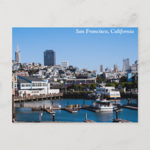 Pier 39, San Francisco, California Postcard