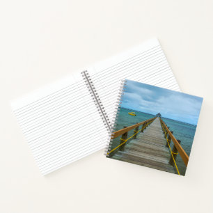 Pier At Coral Coast, Fiji Notebook