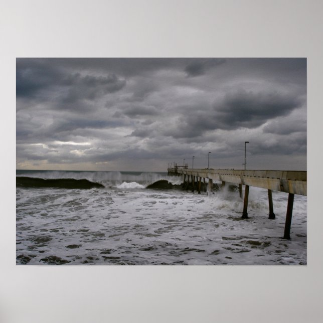 Pier Before the Storm Poster (Front)