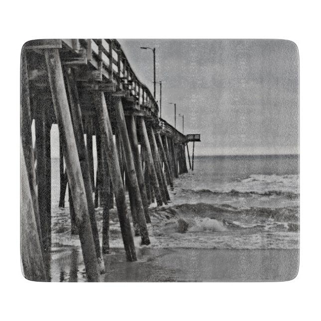 Pier by Shirley Taylor Cutting Board (Front)