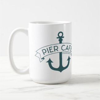 Pier Cafe Teal Mug