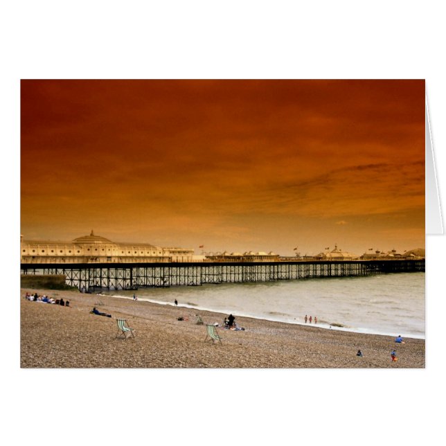 Pier de Brighton, Angleterre (Devant horizontal)