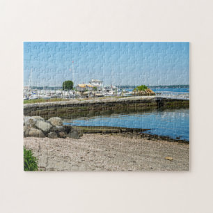 Pier in Newport Rhode Island Jigsaw Puzzle