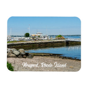 Pier in Newport Rhode Island Magnet