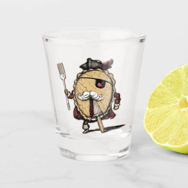 Pierate Shot Glass (Front)