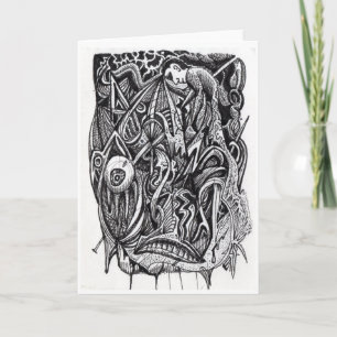 Pierced by Brian Benson Greeting Card