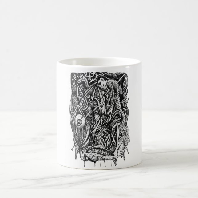 Pierced, by Brian Benson, mug (Center)