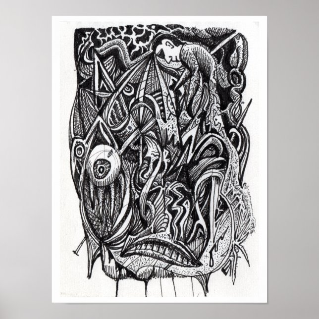 Pierced, by Brian Benson Poster (Front)