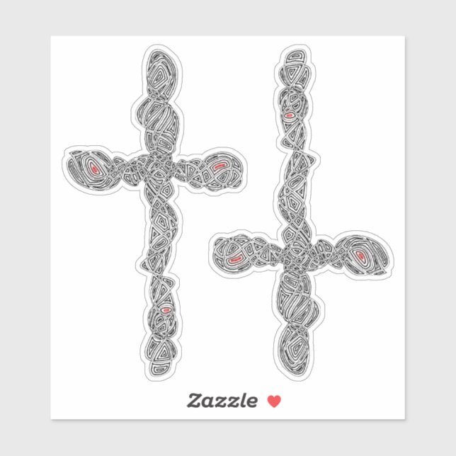 Pierced Cross (Sheet)