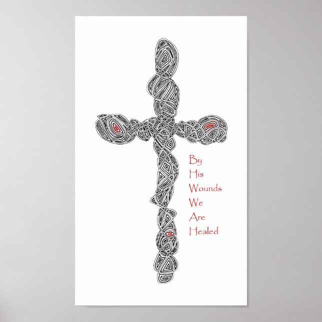 Pierced - Isaiah 53:5b Poster (Front)