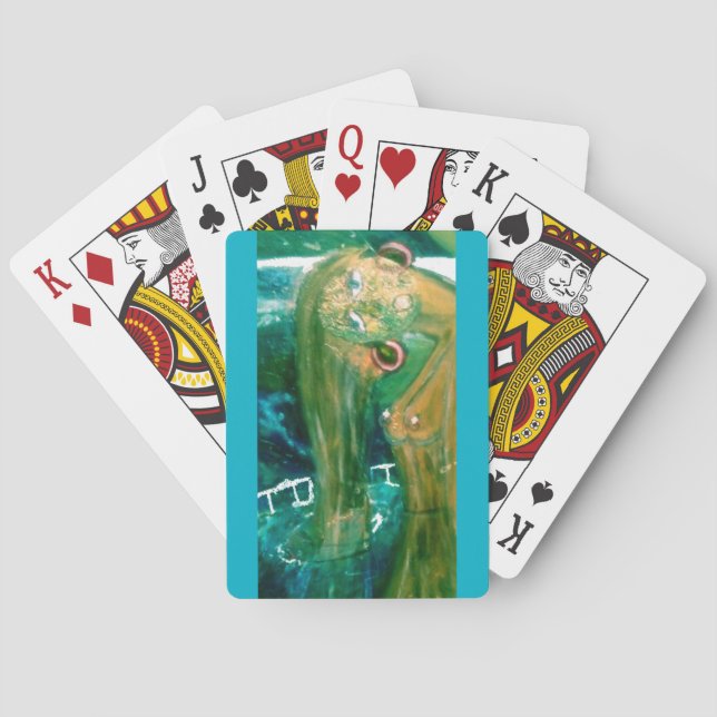 PIERCED NIPPLES PLAYING CARDS (Back)