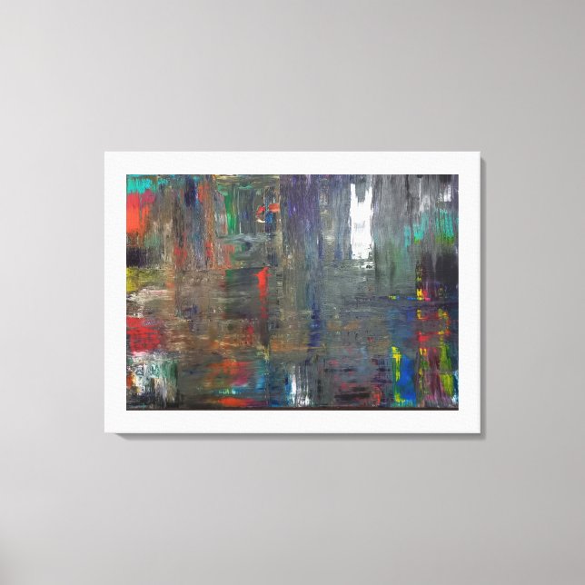 Piercing the Dusk Canvas Print (Front)