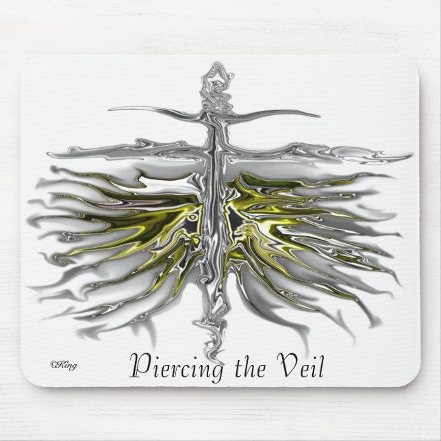 "Piercing the Veil" Mouse Pad (Front)