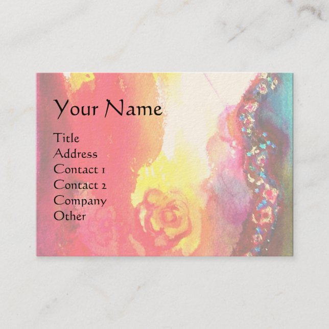 PIERO  /Music,Decor,Theatre Artist Business Card (Front)