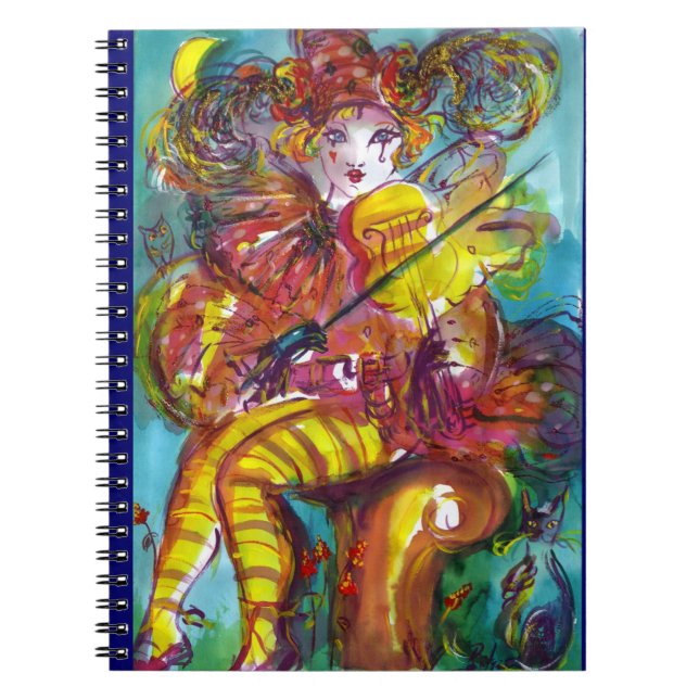 PIERO / Venetian Carnival Night Notebook (Front)
