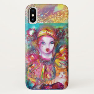 PIERO WITH CAT Venetian Masquerade Masks iPhone X Case