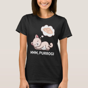 Pierogi Cat  Polish Food Poland Polska T-Shirt