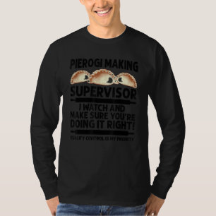 Pierogi For Men Women Polish Food   Foodie T-Shirt