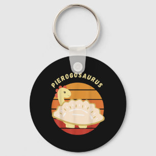 Pierogi Polish Pierogosaurus Poland Dumplings Pier Keychain