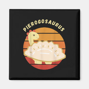 Pierogi Polish Pierogosaurus Poland Dumplings Pier Magnet
