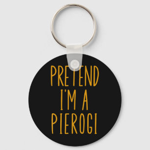 Pierogi Polska Poland Funny Food Dumpling Hallowee Keychain