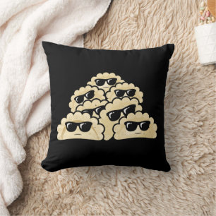 Pierogi Squad, Pierogi Lover, Pierogies Polish Throw Pillow
