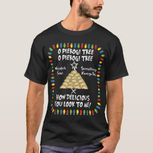 Pierogi Tree Polish Christmas T-Shirt