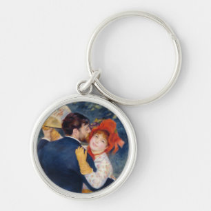 Pierre A Renoir A Dance in the Country Keychain