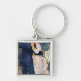 Pierre A Renoir A Dance in the Country Keychain