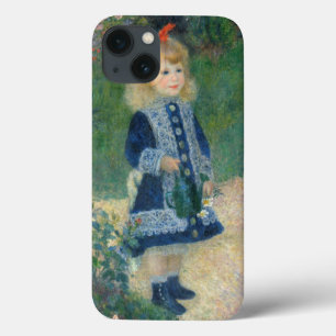 Pierre A Renoir   A Girl with a Watering Can iPhone 13 Case