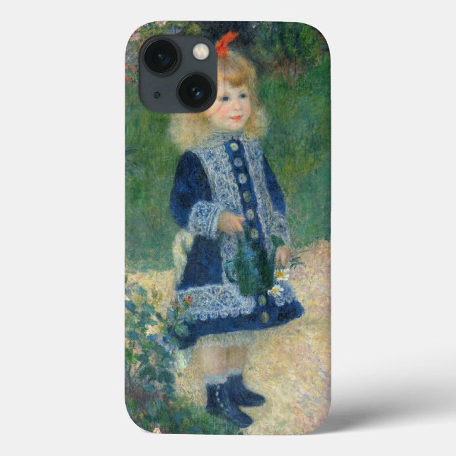 Pierre A Renoir | A Girl with a Watering Can Case-Mate iPhone Case (Back)
