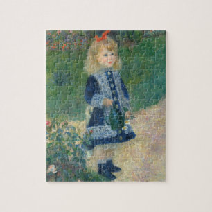Pierre A Renoir A Girl with a Watering Can Jigsaw Puzzle