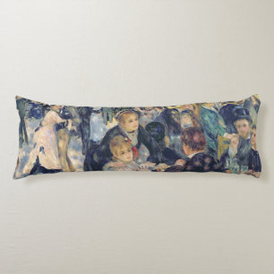 Pierre A Renoir Ball at the Moulin de la Galette Body Pillow