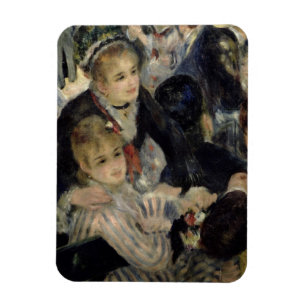 Pierre A Renoir   Ball at the Moulin de la Galette Magnet