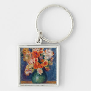 Pierre A Renoir Bouquet Keychain