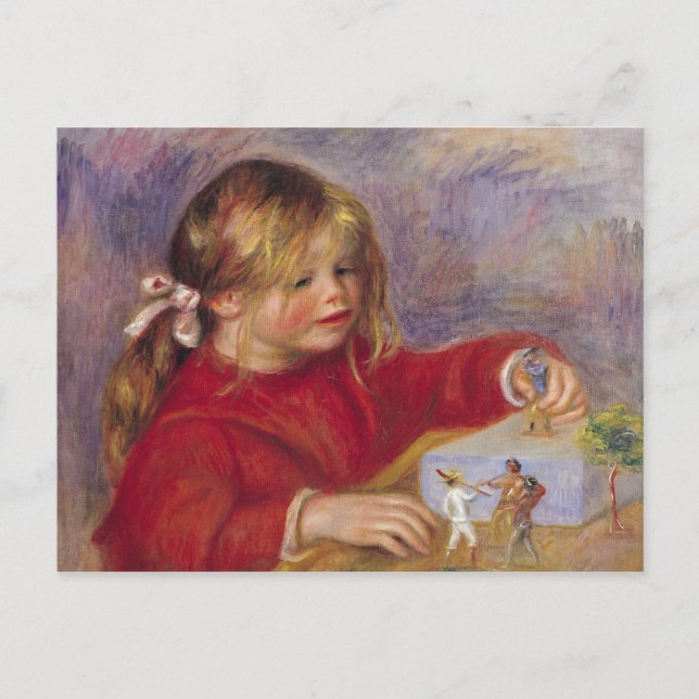 Pierre A Renoir | Claude Renoir at Play Postcard (Front)
