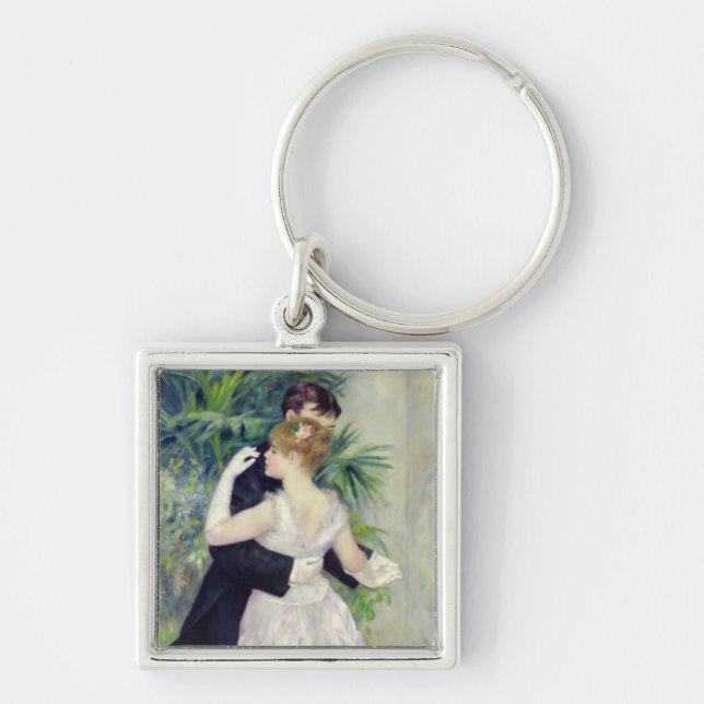 Pierre A Renoir | Dance in the City Keychain (Front)