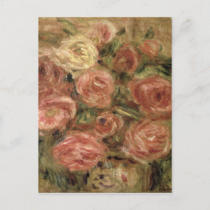 Pierre A Renoir   Flowers Postcard