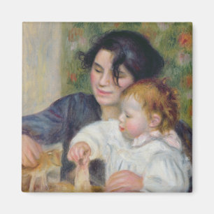 Pierre A Renoir Gabrielle and Jean Magnet
